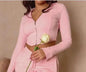 Pink high-waist utility cargo pants for women with wide legs and multiple pockets by Mead's Supply & Equipment Outfitters.