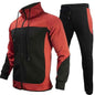 Contrast Sweatshirt Set for Men