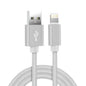 Metal Braided USB Cable for iPhone & iPad – 1m/2m/3m Habicare