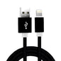 Metal Braided USB Cable for iPhone & iPad – 1m/2m/3m Habicare