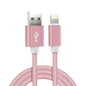 Metal Braided USB Cable for iPhone & iPad – 1m/2m/3m Habicare