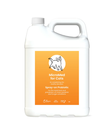 MicroMed for Cats Acute Care in 250ml bottle, immediate care solution for feline health, by MicroMed.