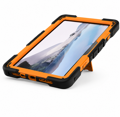 Microsoft Surface Go 4 (10.5 Inch) Rugged Shockproof Case with Kickstand (Orange) - ShopHub