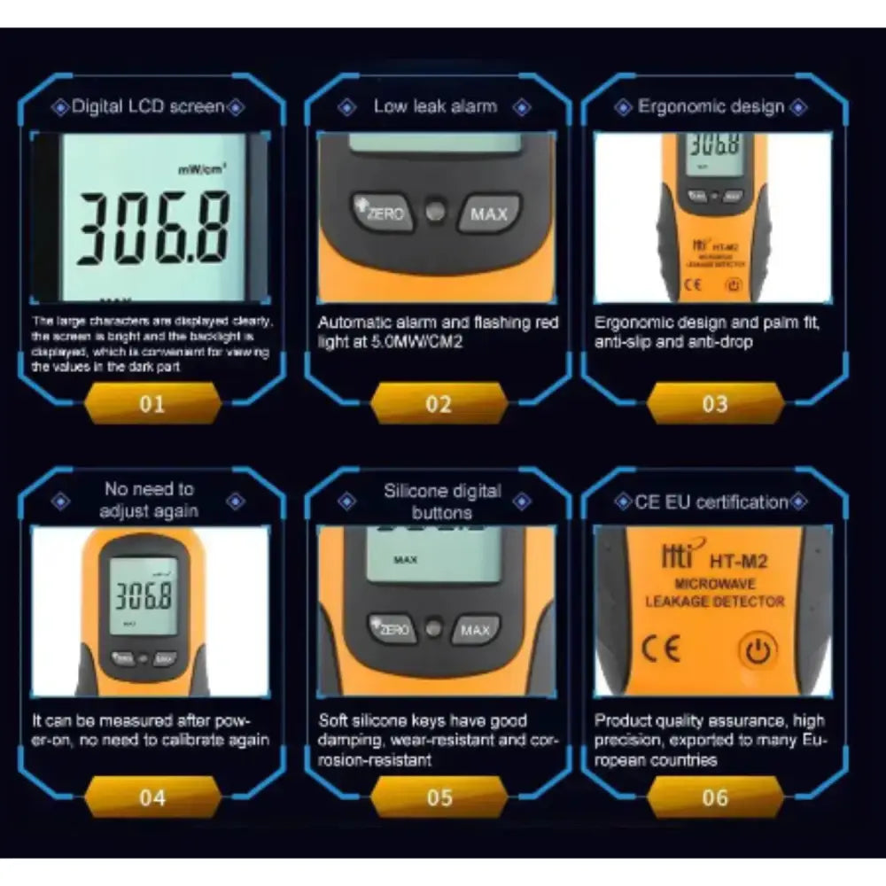 Microwave Radiation Leakage Detector Habicare