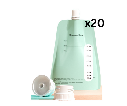 Breast Milk Storage Bags - Pump Direct & Feed Direct 20 Pack