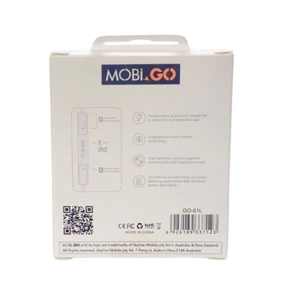 Mobigo GO-61L Earphones (extra bass) (Lightning Jack 9eight5