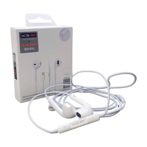 Mobigo GO-61L Earphones (extra bass) (Lightning Jack 9eight5