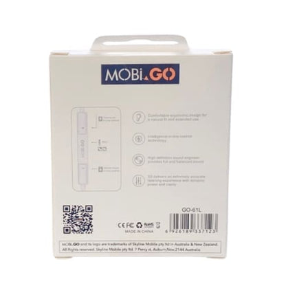 Mobigo GO-61L Earphones (extra bass) (Lightning Jack 9eight5