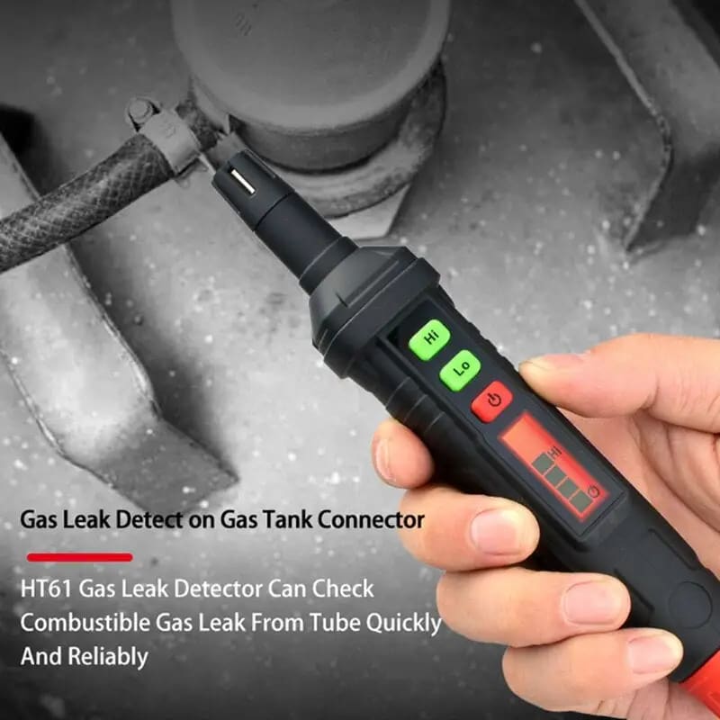 Natural & Combustible Gas Leak Detector – Pen Type With Audio & visual Alarm 9eight5
