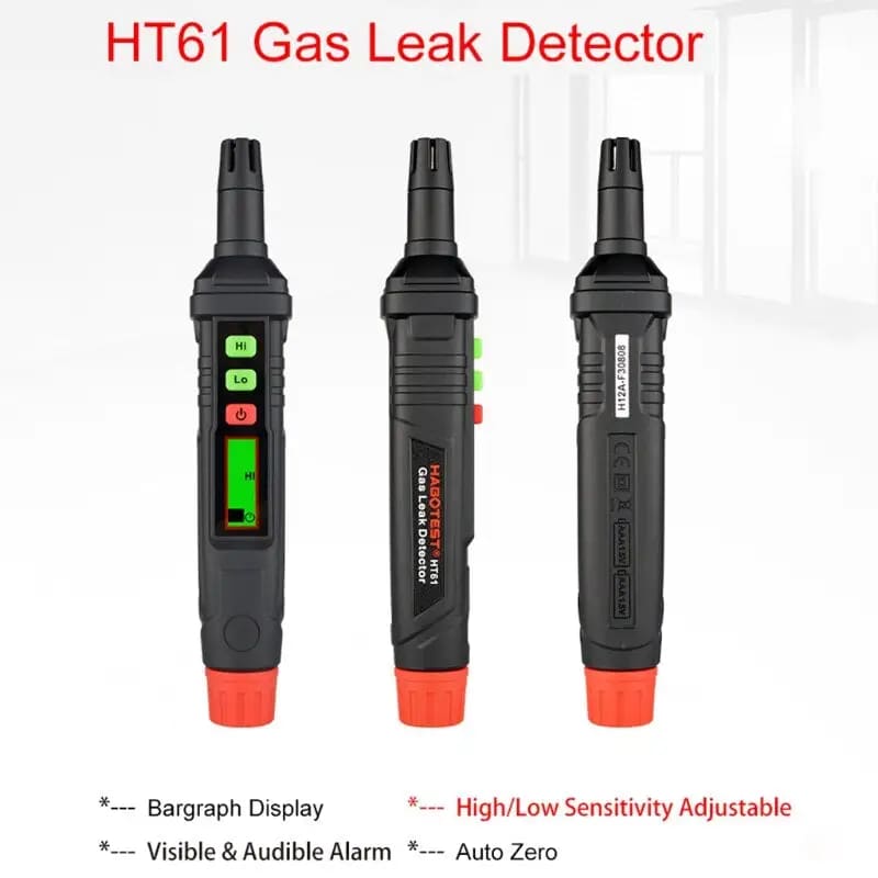 Natural & Combustible Gas Leak Detector – Pen Type With Audio & visual Alarm 9eight5