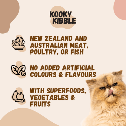 New Zealand Cat Food with Grains for All Life Stages (3/9 KG)