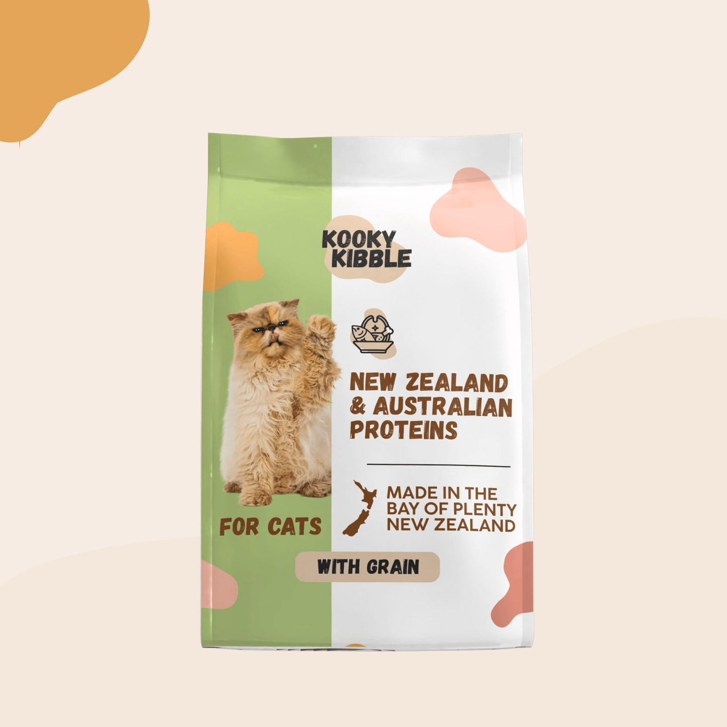 New Zealand Cat Food with Grains for All Life Stages (3/9 KG)