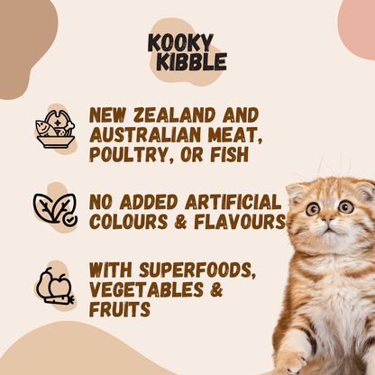 New Zealand Cat Kibbles and Cat Meal Topper Bundle Deals