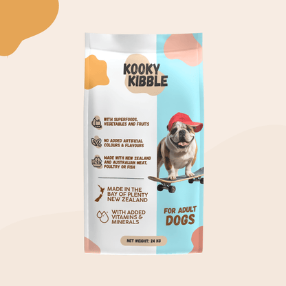 New Zealand Dog Food with Grains for Adult Dogs (12/24 KG)
