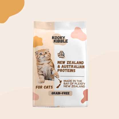 Kooky Kibble Grain-Free Cat Essentials Bundle