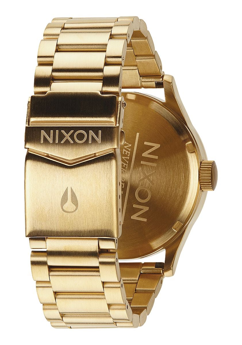 Nixon Sentry Black Dial Gold-tone Men's Watch A356-510 Kiwi Watches