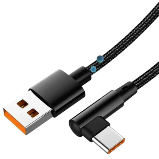 NNBILI 66W USB-C Elbow Charger Cable for Smartphones Habicare