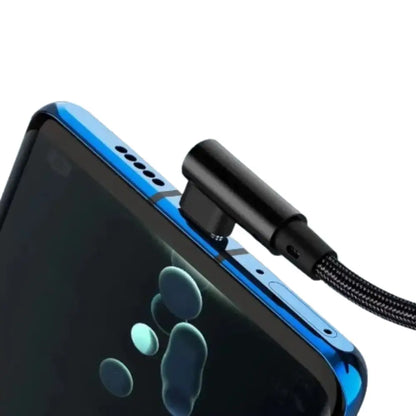 NNBILI 66W USB-C Elbow Charger Cable for Smartphones Habicare