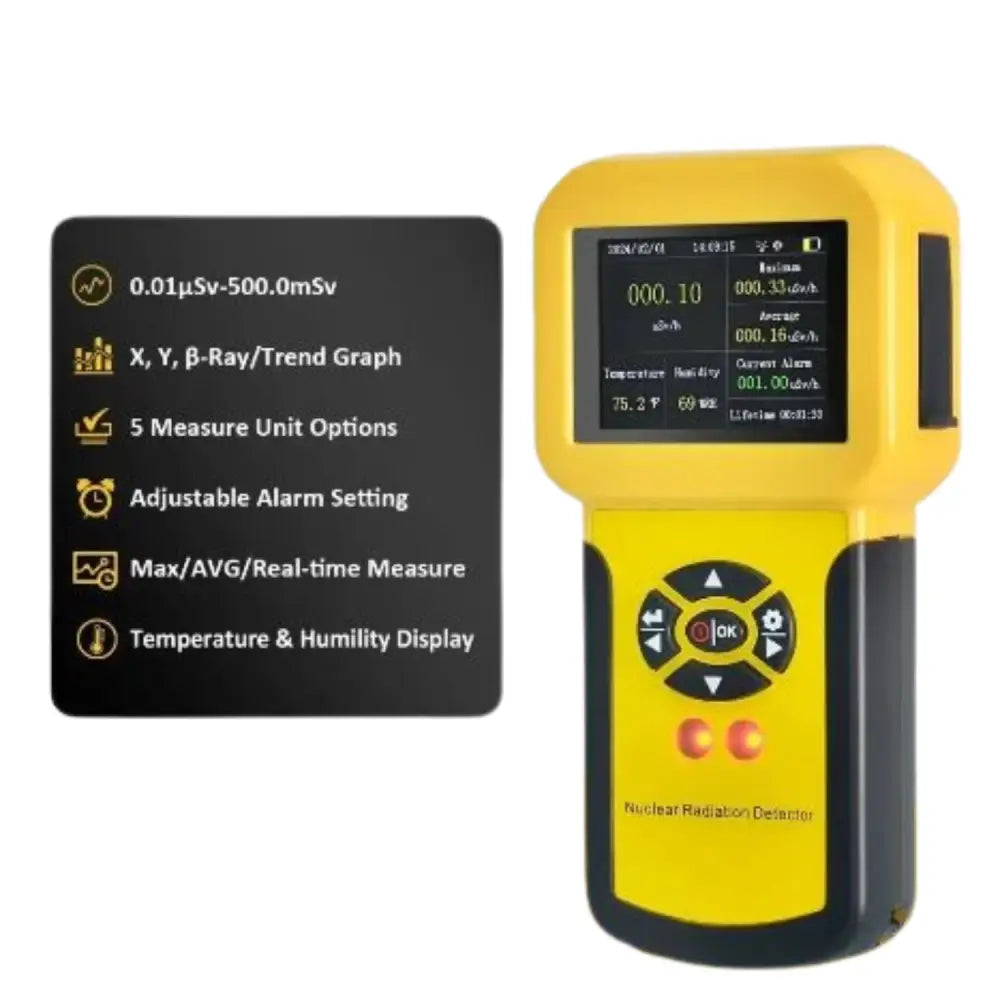 Nuclear Radiation Detector Geiger Habicare