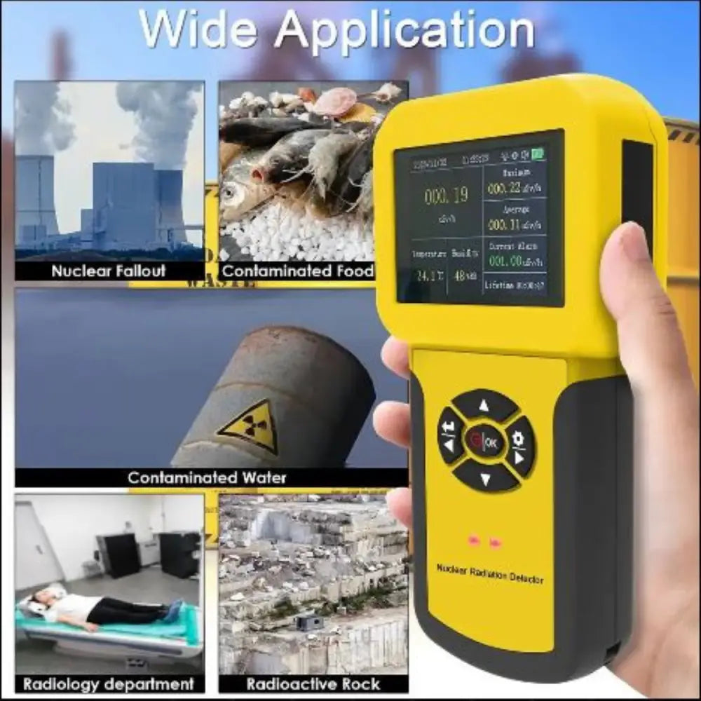 Nuclear Radiation Detector Geiger Habicare