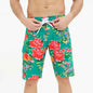 Ocean Drift Plus Size Beach Shorts