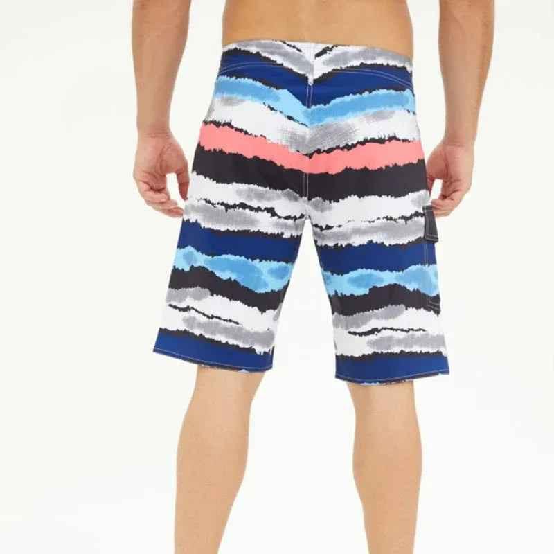 Ocean Drift Plus Size Beach Shorts