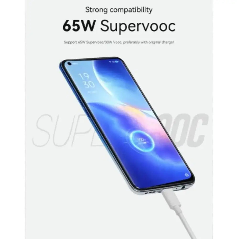 65W Original Type-C Charger Cable for Oppo Habicare