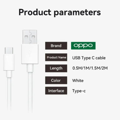 65W Original Type-C Charger Cable for Oppo Habicare