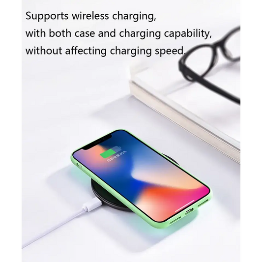 Silicone iPhone Case (iPhone 12 - iPhone 15 Series) - Available in multiple colours Habicare