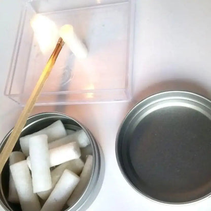 Wax Braided Paraffin Swabs Habicare
