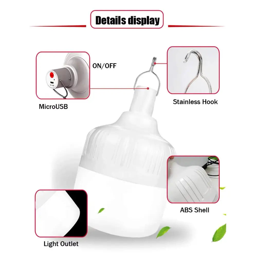 Outdoor USB Rechargeable LED Lamp Habicare
