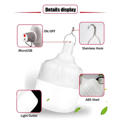 Outdoor USB Rechargeable LED Lamp Habicare