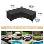 Outdoor Waterproof L-Shape Sofa Cover – Heavy-Duty Weather Protection (different sizes available) Habicare