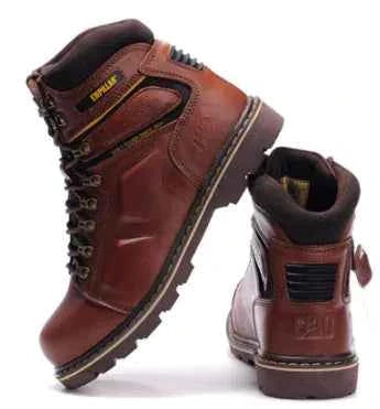 Men's Hiking Shoes with Foot Protection - Outdoor Trail Footwear with Safety Features