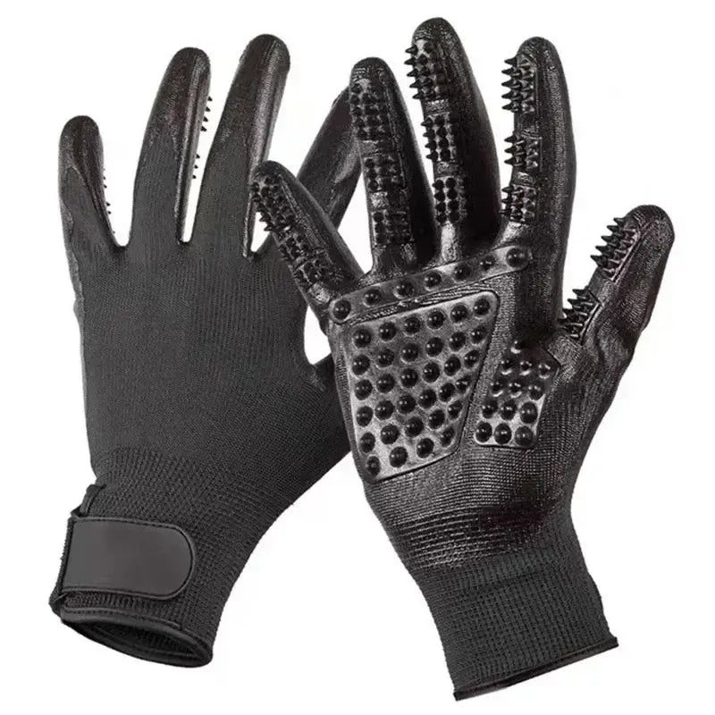Pair of Pet Bath Gloves Habicare