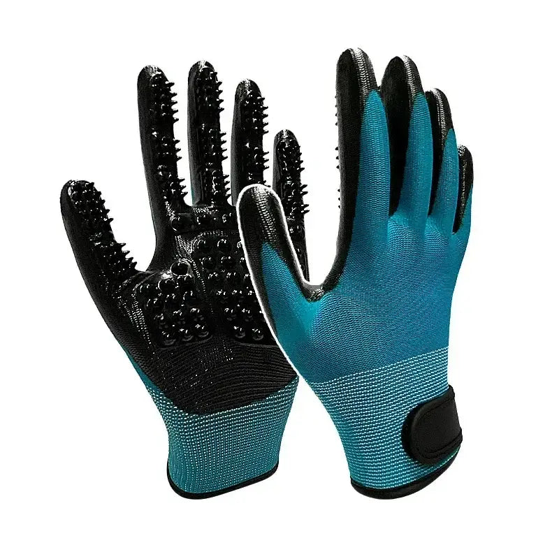 Pair of Pet Bath Gloves Habicare