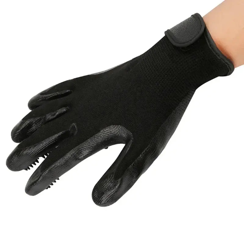Pair of Pet Bath Gloves Habicare