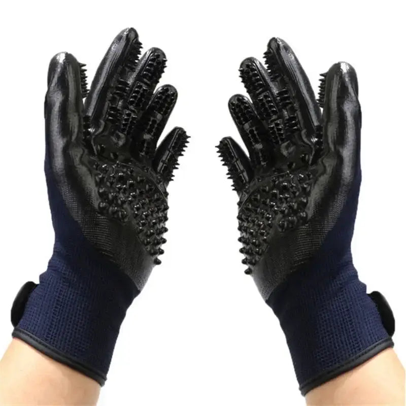 Pair of Pet Bath Gloves Habicare