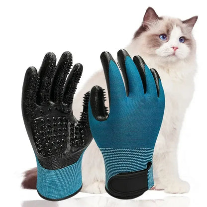 Pair of Pet Bath Gloves Habicare