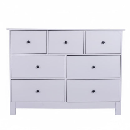 'Pamela' Chest of 7 White Drawers sue-e furniture