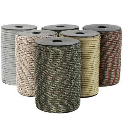 Paracord Rope – 9-Core Military Survival Cord (Multiple Lengths & Colours available) Habicare