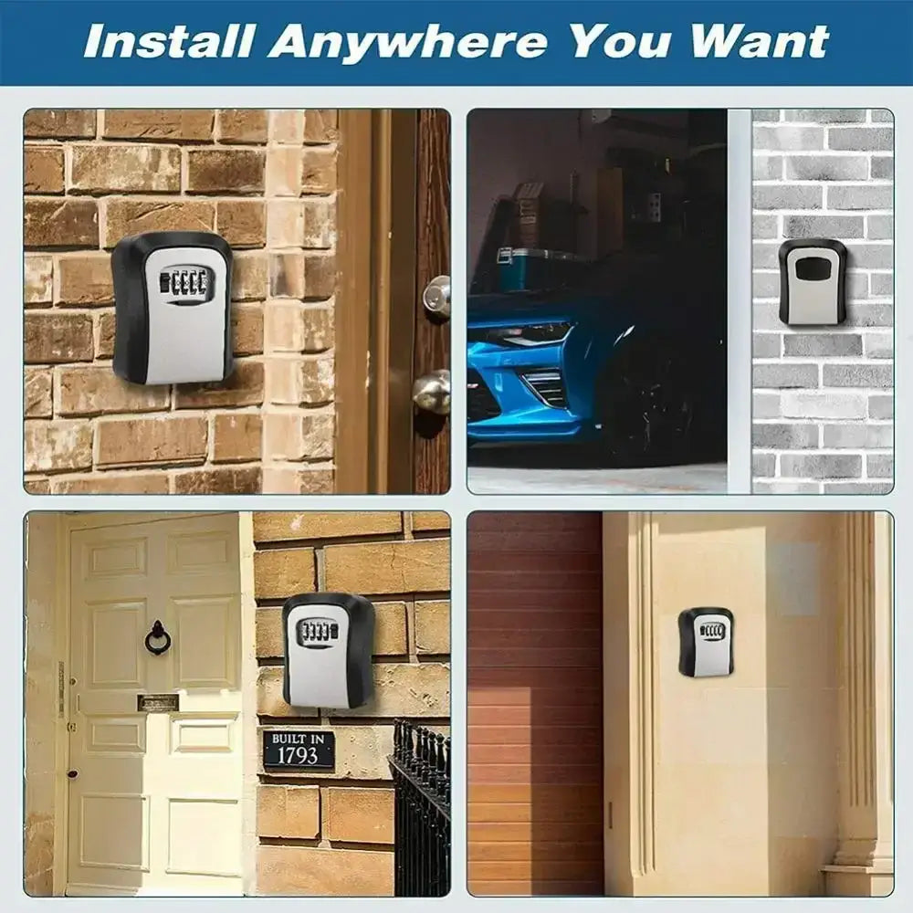 Key Lock Box (available in grey, black, red & blue) Habicare