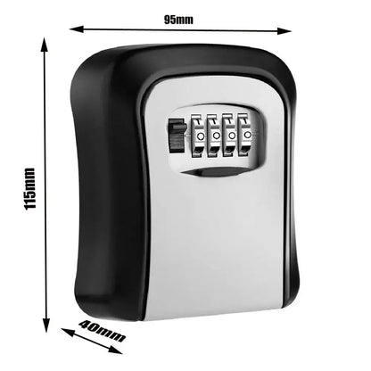 Key Lock Box (available in grey, black, red & blue) Habicare