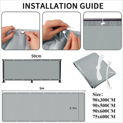 Patio Privacy Screen (3 colours available) Habicare