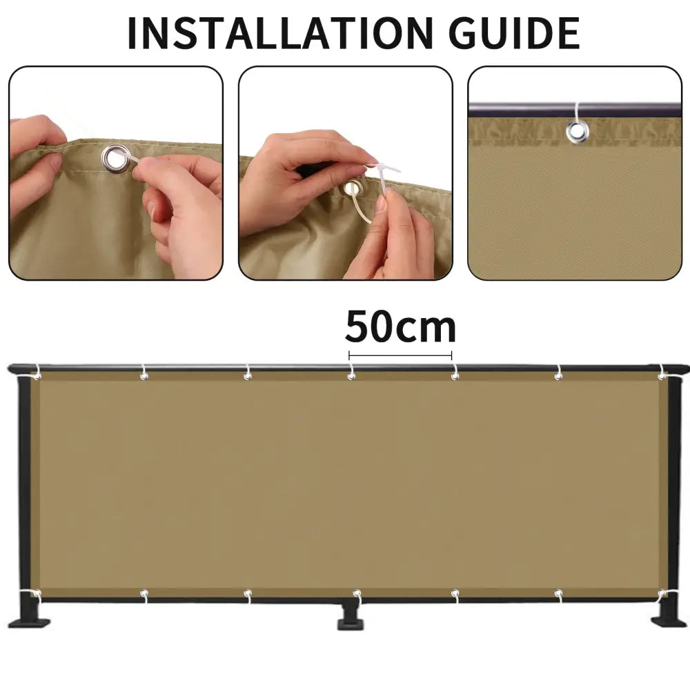 Patio Privacy Screen (3 colours available) Habicare