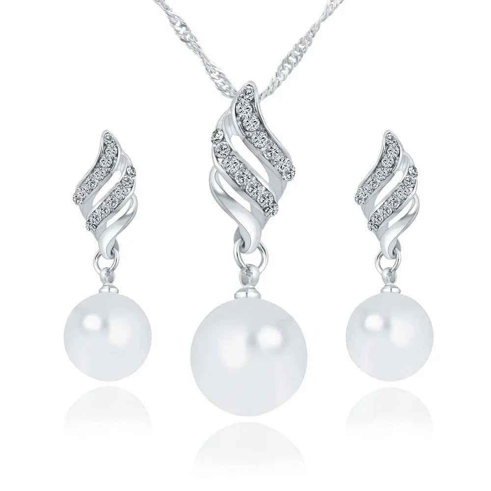 Pearl Jewelry Gift Set
