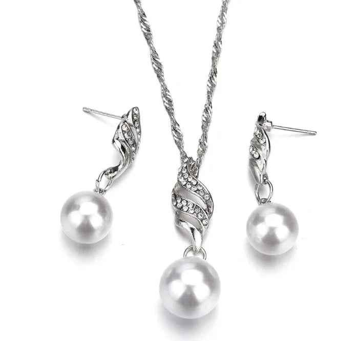Pearl Jewelry Gift Set