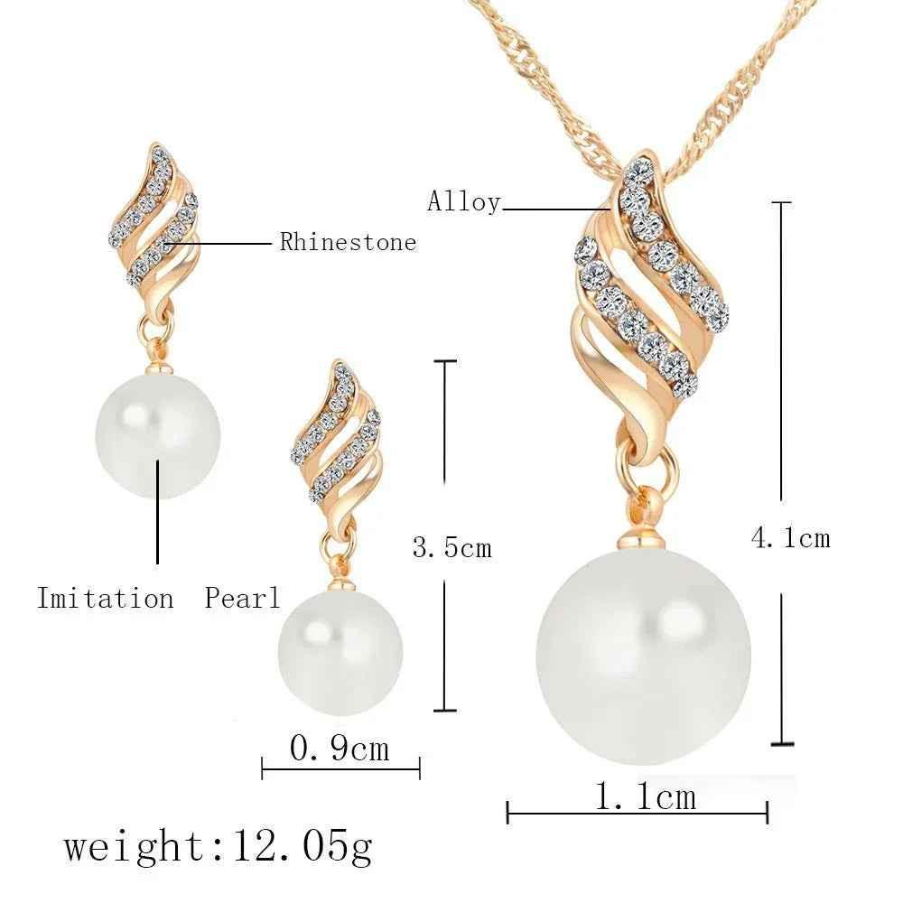 Pearl Jewelry Gift Set