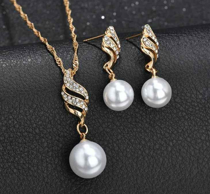 Pearl Jewelry Gift Set