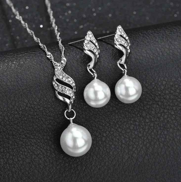 Pearl Jewelry Gift Set